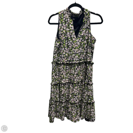 Dress Work By Tommy Hilfiger In Green & Pink, Size: 10