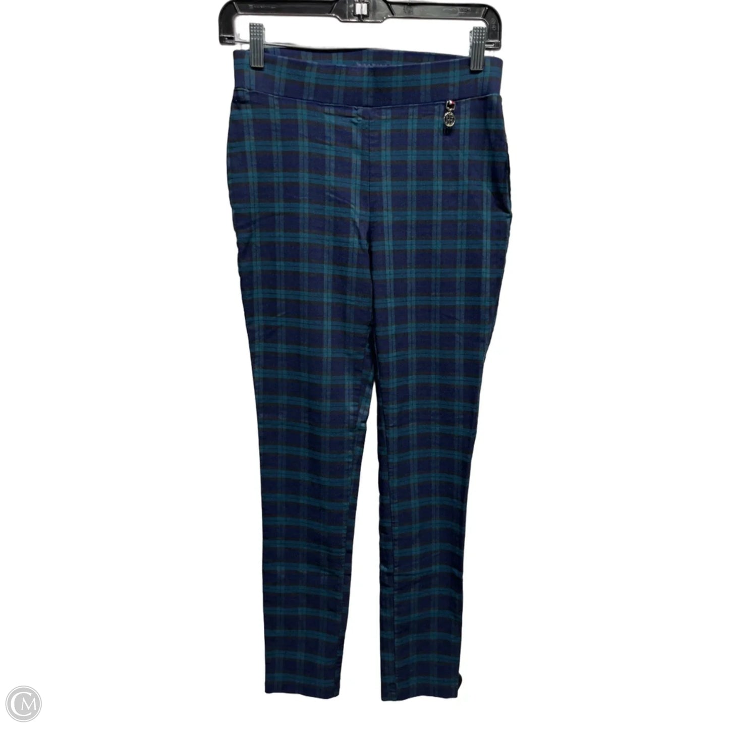 Pants Leggings By Tommy Hilfiger In Blue & Green, Size: 4