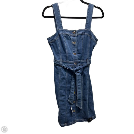 Dress Casual Short By White House Black Market In Blue Denim, Size: 4