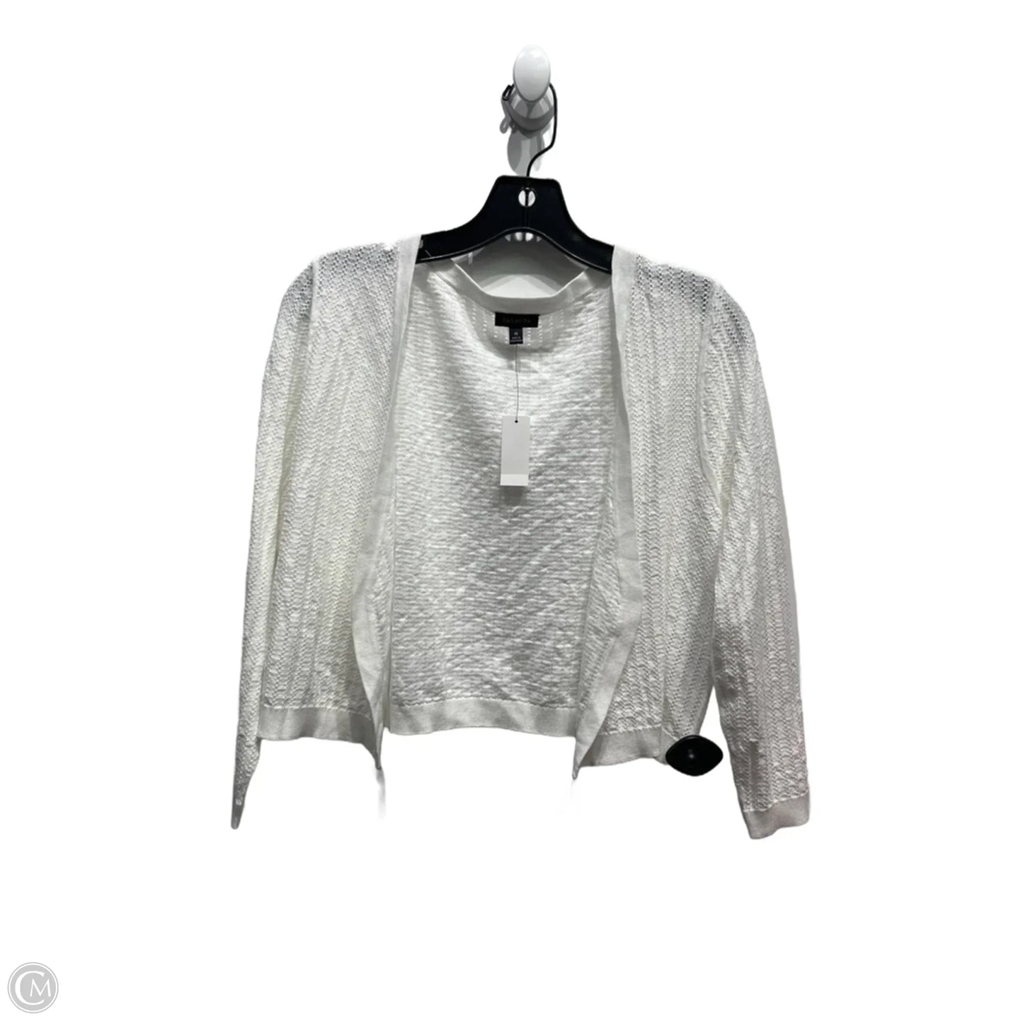 Cardigan By Talbots In White, Size: M