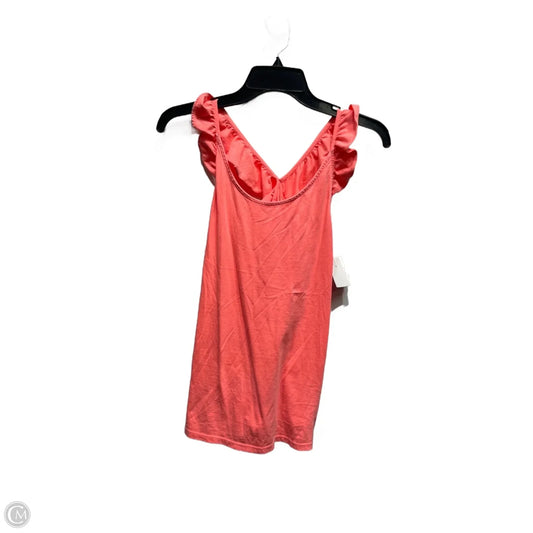 Top Sleeveless Designer By Lilly Pulitzer In Orange, Size: Xs