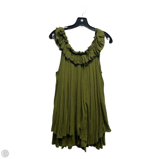 Dress Casual Short By Free People In Green, Size: Xs