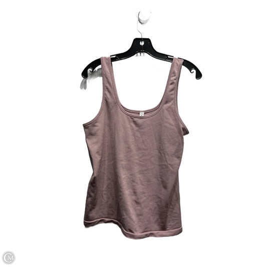 Athletic Tank Top By Athleta In Mauve, Size: Xl