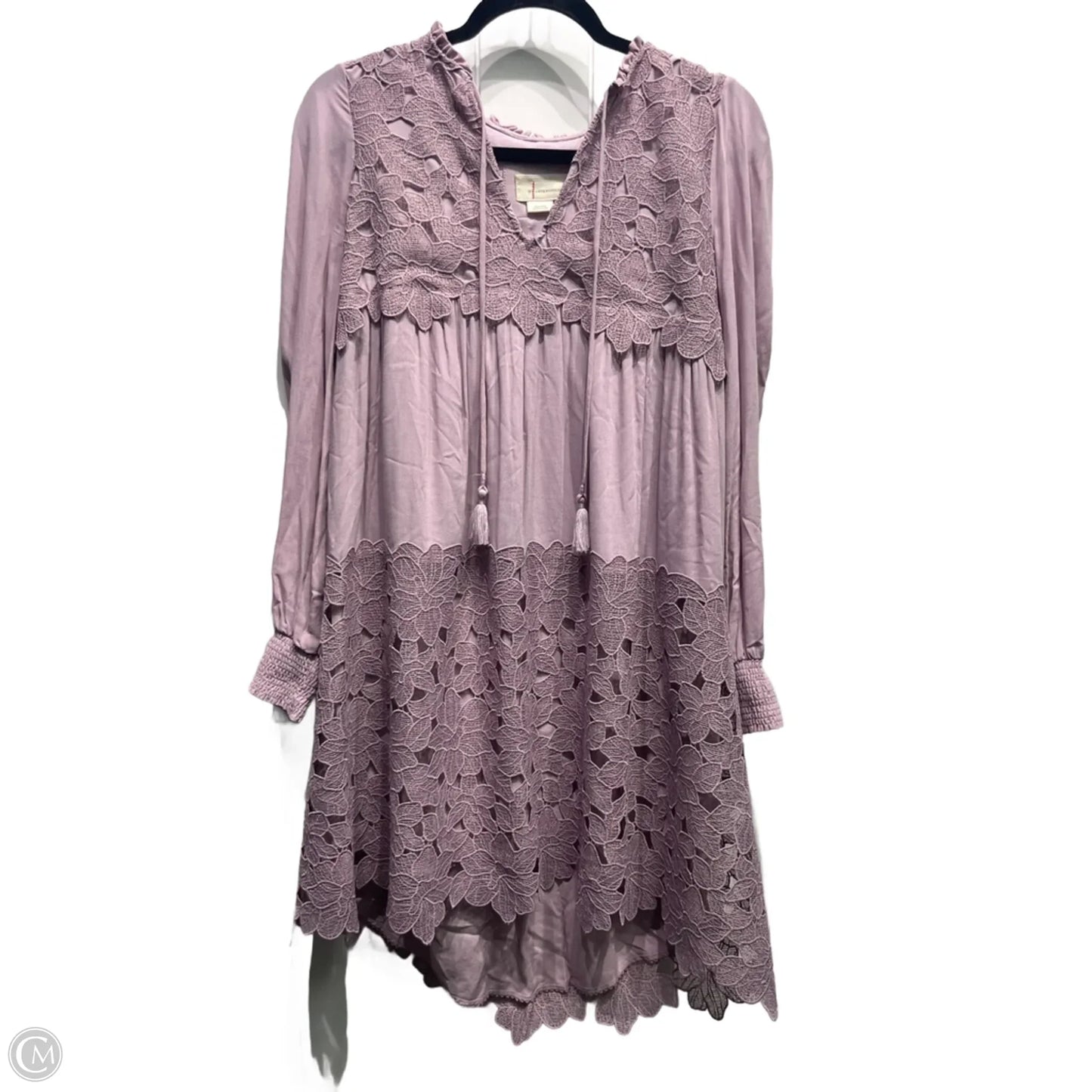 Dress Party Short By Anthropologie In Purple, Size: Xs