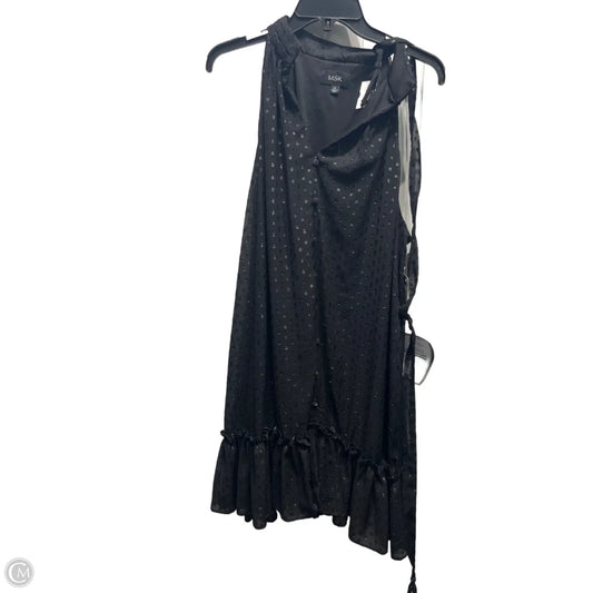 Dress Casual Short By Msk In Black, Size: Xl