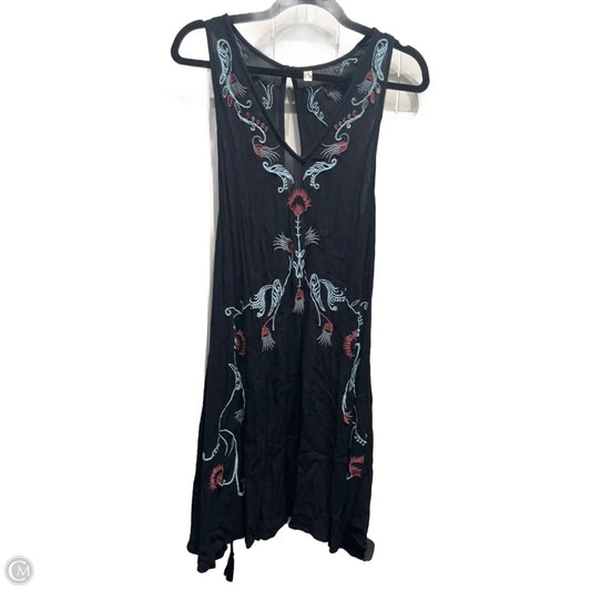 Dress Casual Short By Free People In Black & Blue, Size: M