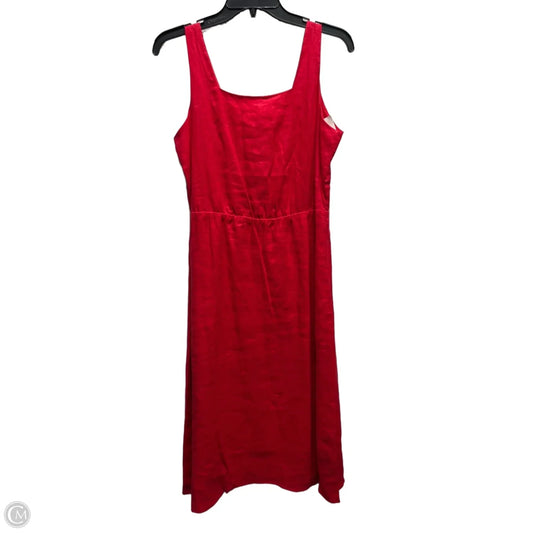 Dress Work By Saks Fifth Avenue In Red, Size: 4