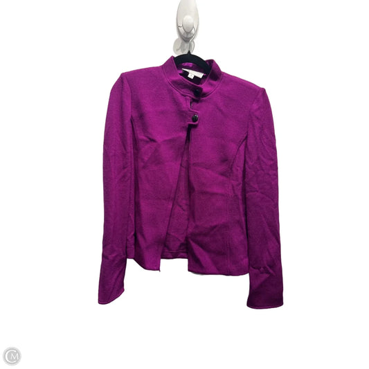 Blazer Luxury Designer By St John Collection In Purple, Size: 6