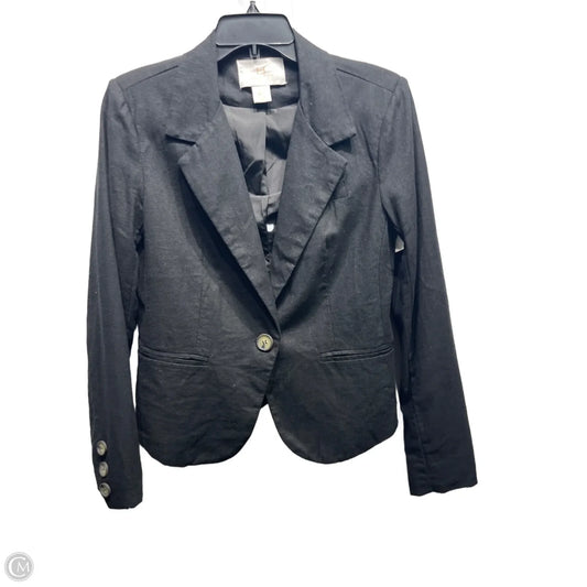 Blazer Designer By Halston In Black, Size: S