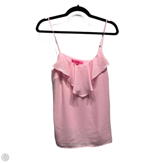 Top Sleeveless Designer By Lilly Pulitzer In Pink, Size: M
