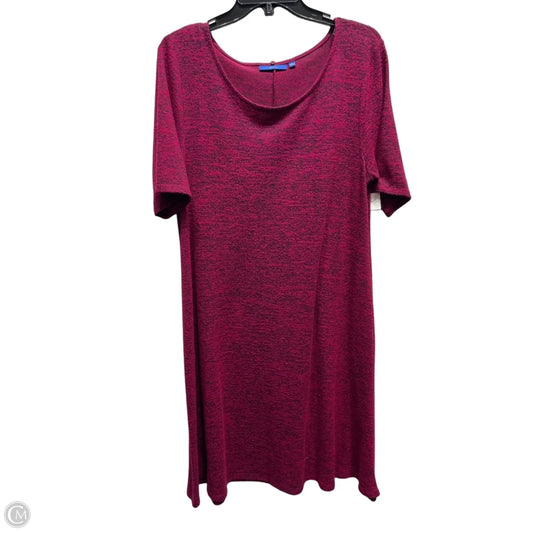 Dress Casual Short By Apt 9 In Red, Size: L