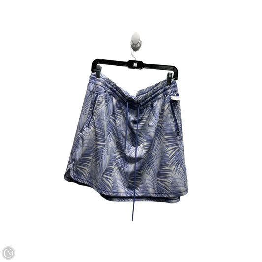 Skirt Mini & Short By Tommy Bahama In Blue & White, Size: L