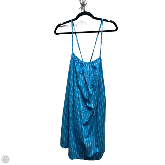 Dress Casual Short By A New Day In Blue & White, Size: Xxl