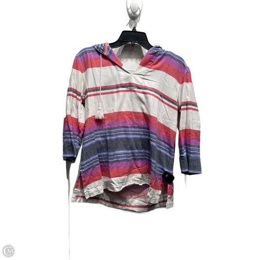 Top Long Sleeve By Tommy Bahama In Pink & Purple, Size: S