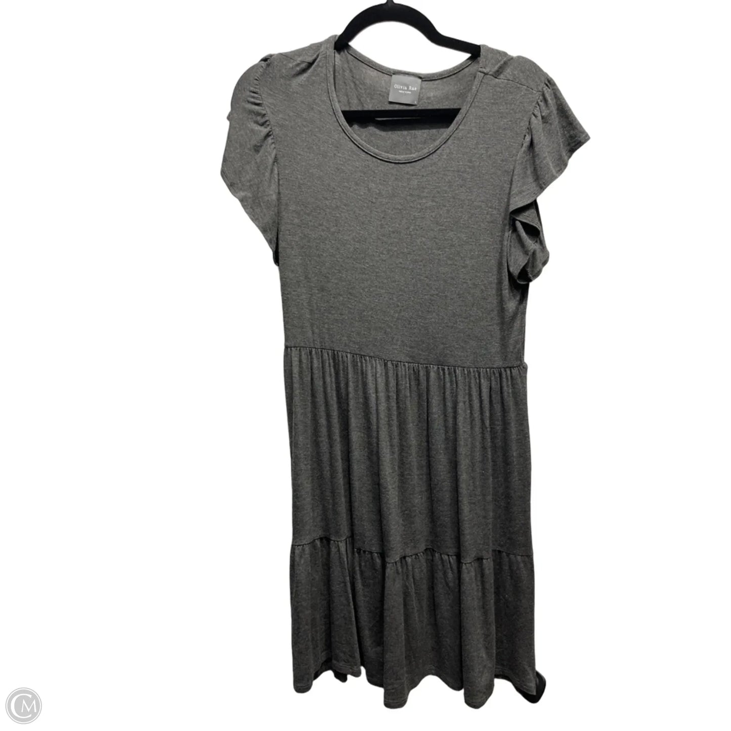 Dress Casual Short By Olivia Rae In Grey, Size: L