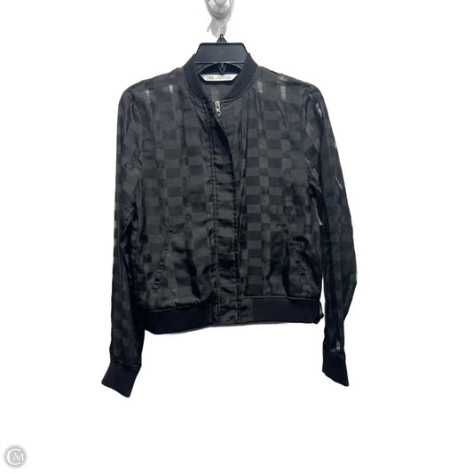 Jacket Other By Zara In Black, Size: Xs