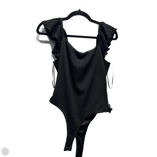 Bodysuit By Francesca's In Black, Size: L
