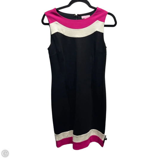 Dress Designer By Lilly Pulitzer In Pink & White, Size: S