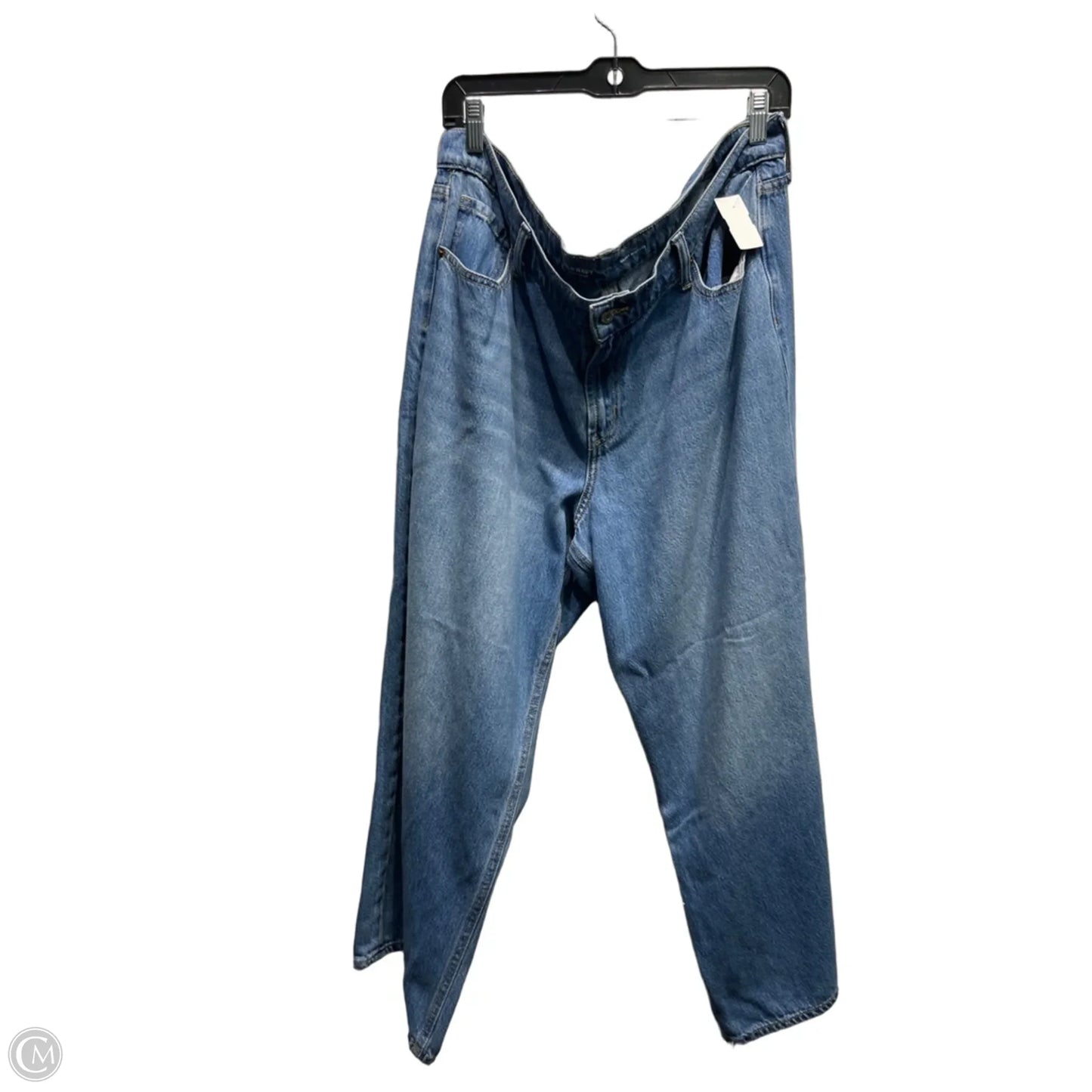 Jeans Wide Leg By Old Navy In Blue Denim, Size: 18