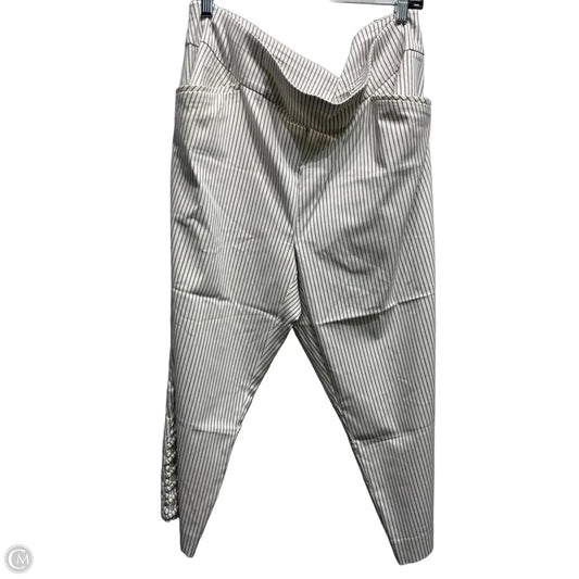 Capris By Chicos In Black & White, Size: 18