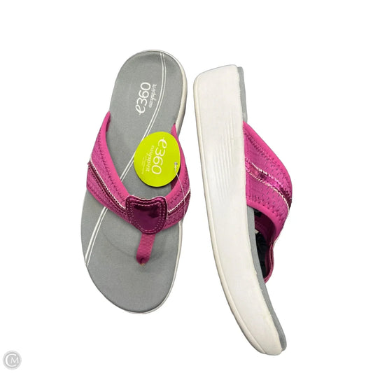 Sandals Flats By Easy Spirit In Pink, Size: 6