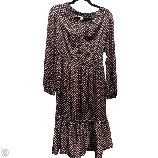 Dress Party Midi By On 34th In Black & Pink, Size: M