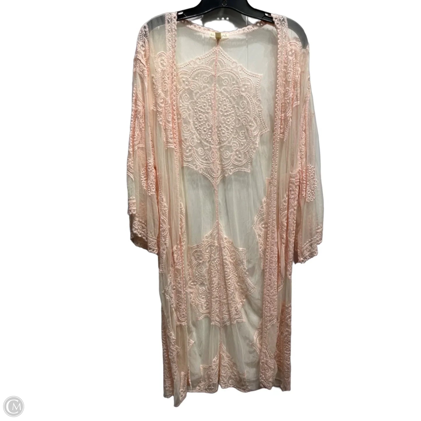 Cardigan By Love On A Hanger In Pink, Size: Xl