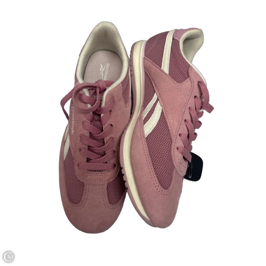 Shoes Athletic By Reebok In Pink, Size: 8.5
