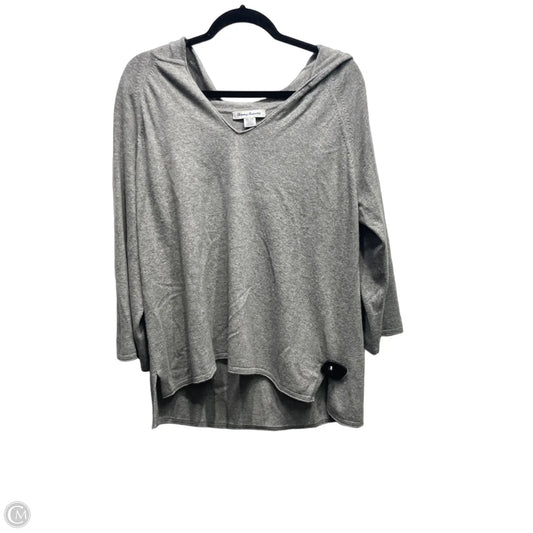 Top Long Sleeve By Tommy Bahama In Grey, Size: Xl
