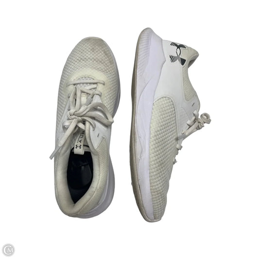 Shoes Athletic By Under Armour In White, Size: 10