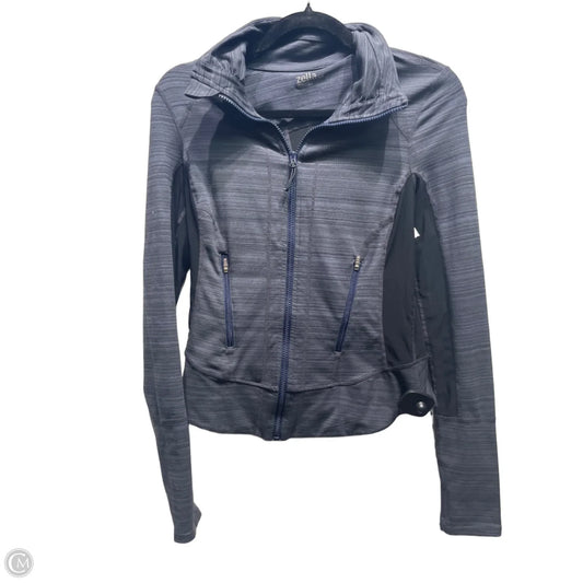Athletic Jacket By Zella In Grey, Size: S