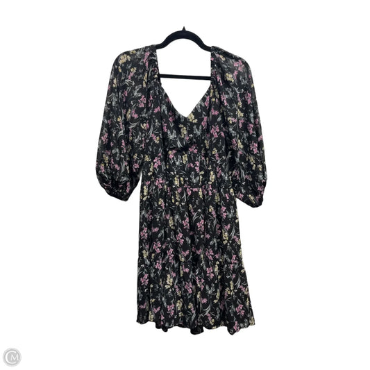 Dress Party Short By Arula In Black & Pink, Size: Xl