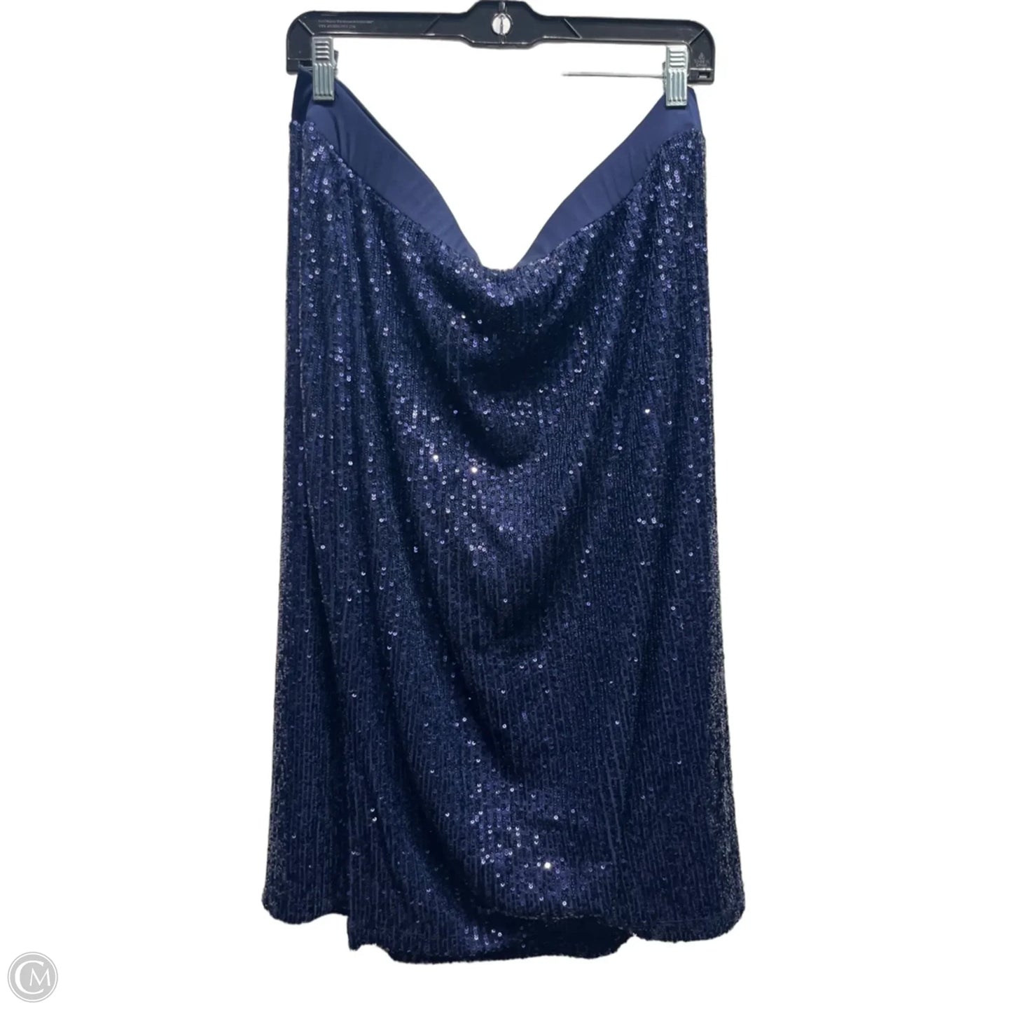 Skirt Mini & Short By Susan Graver In Blue, Size: Xlp