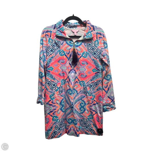 Dress Designer By Lilly Pulitzer In Orange & Pink, Size: S