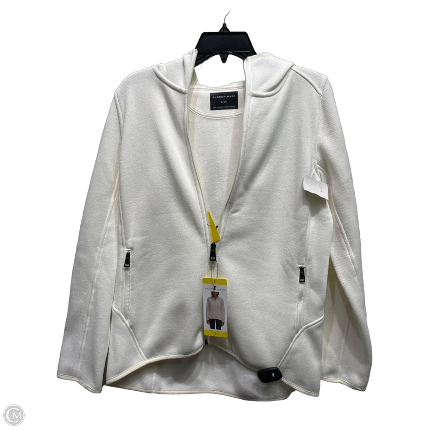 Jacket Other By Andrew Marc In White, Size: S