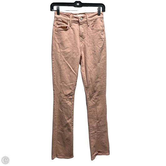 Jeans Skinny By Mother In Peach, Size: 0