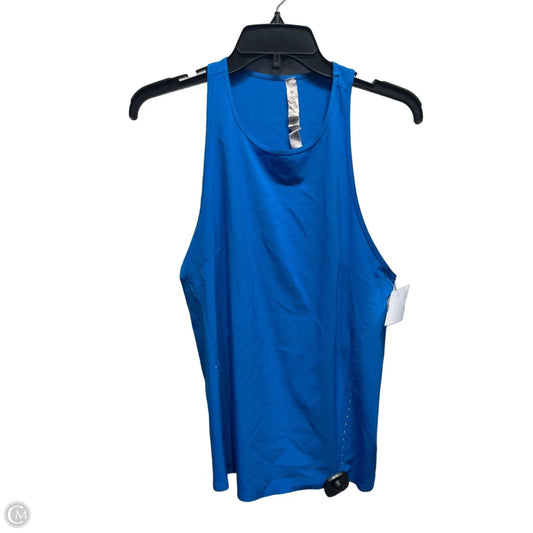 Athletic Tank Top By Lululemon In Blue, Size: 6