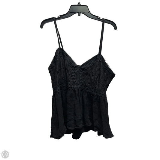 Top Sleeveless By Jolie & Joy In Black, Size: 2x