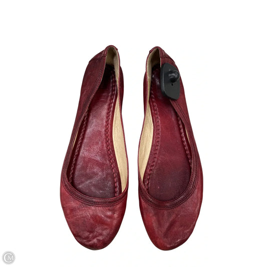 Shoes Designer By Frye In Red, Size: 9.5