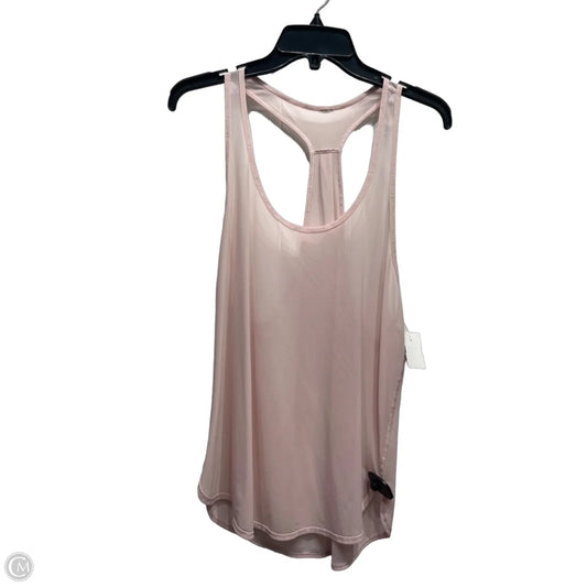 Athletic Tank Top By Lululemon In Pink, Size: S