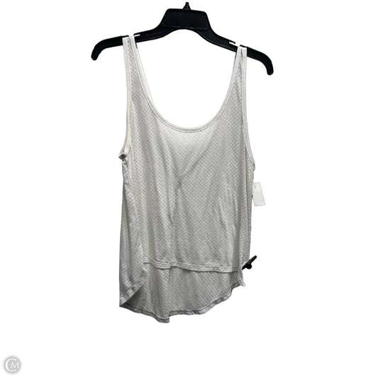 Athletic Tank Top By Lululemon In White, Size: S