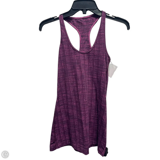 Athletic Tank Top By Lululemon In Maroon, Size: S