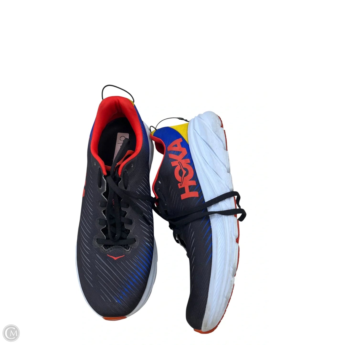 Shoes Athletic By Hoka In Blue & Red, Size: 8.5