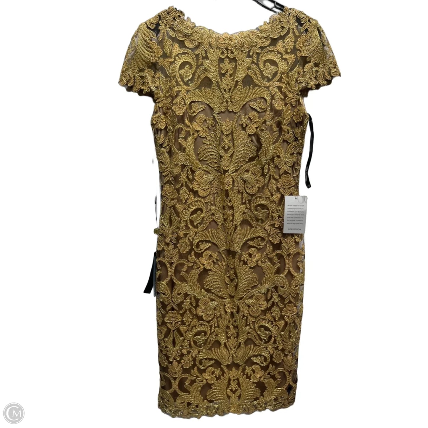 Dress Party Short By tadashi shoji   In Gold, Size: 0