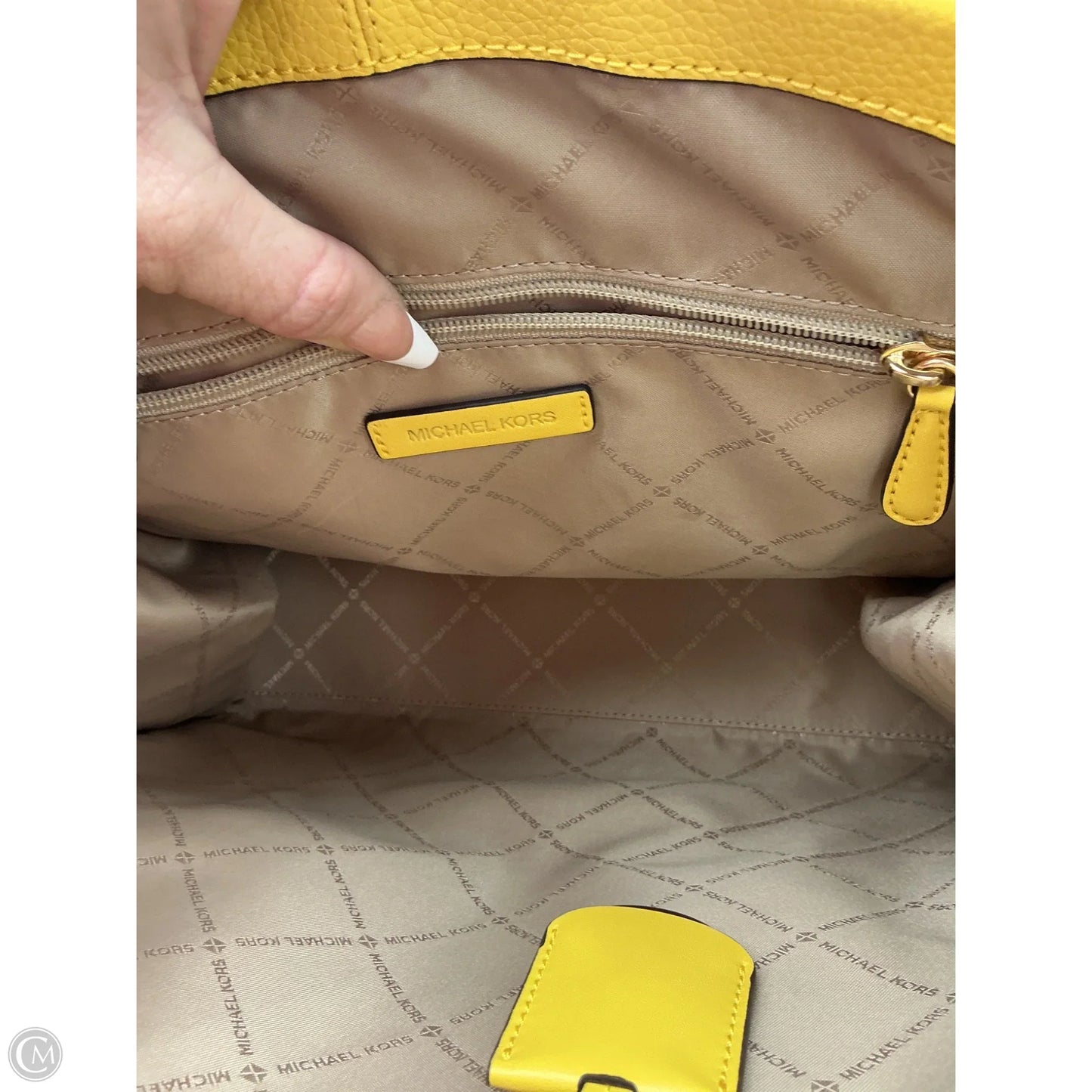 Tote Designer By Michael Kors, Size: Medium