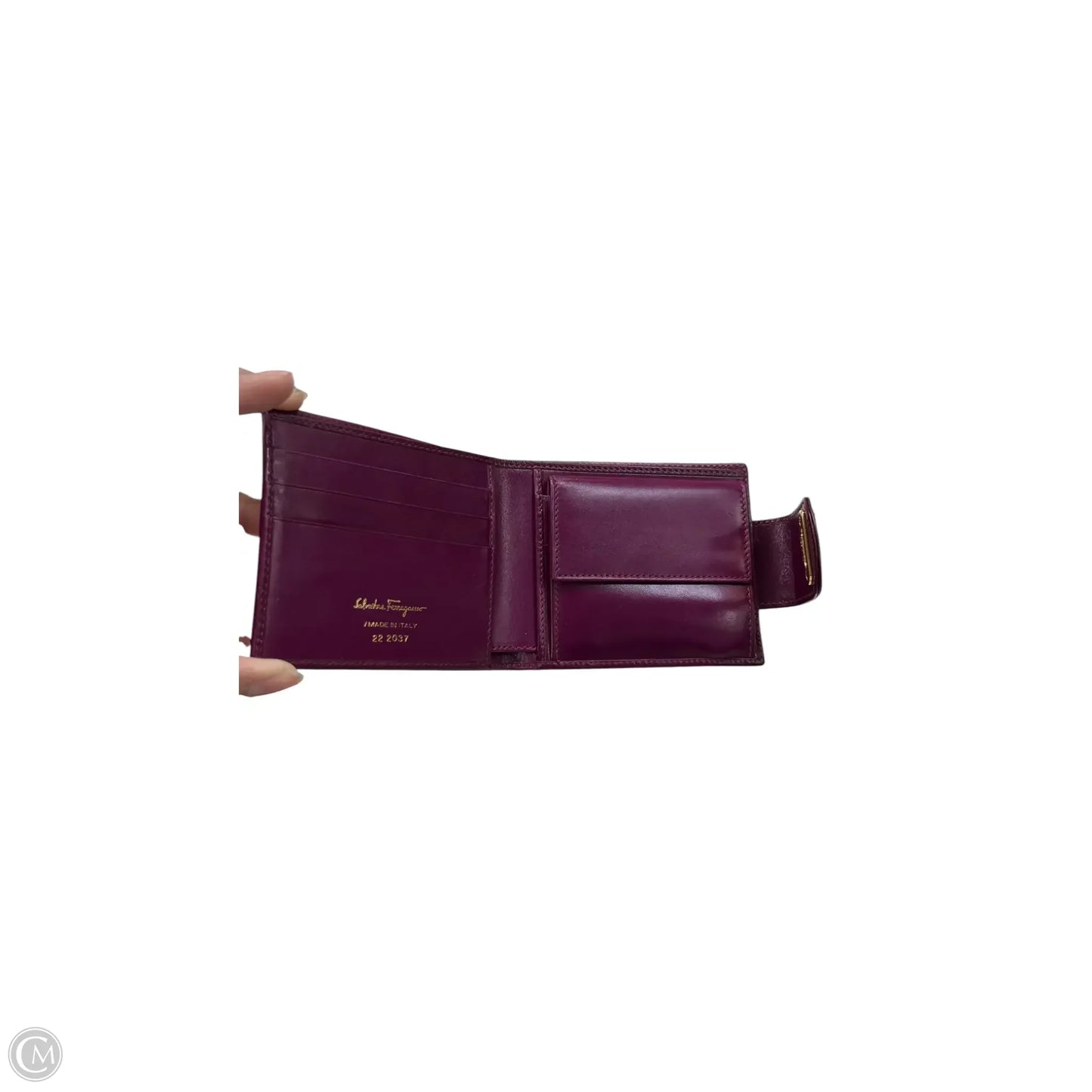 Wallet Luxury Designer By Ferragamo, Size: Small