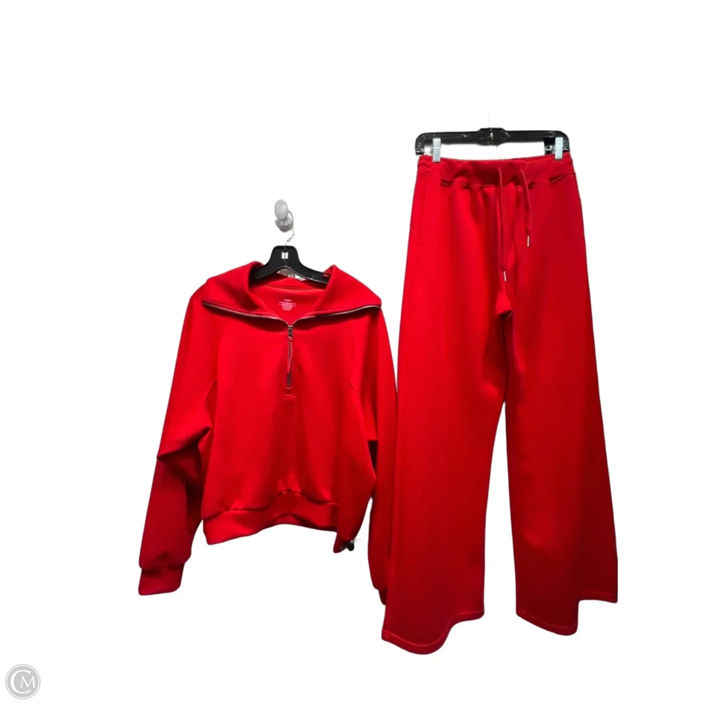 Pants Set 2pc By SUUKSESS In Red, Size: M