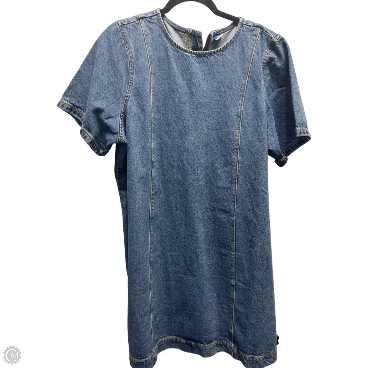 Dress Casual Short By Old Navy In Blue Denim, Size: Xl