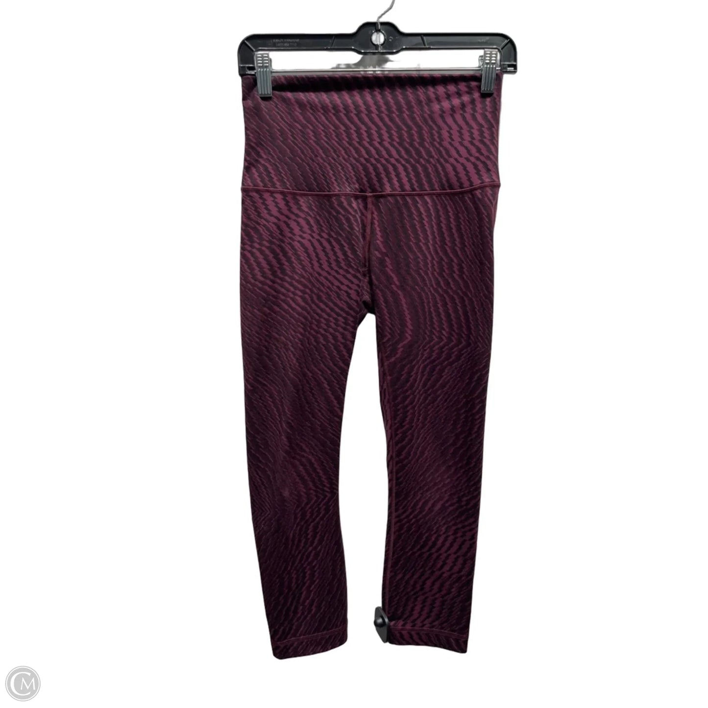Athletic Leggings By Lululemon In Red, Size: 6