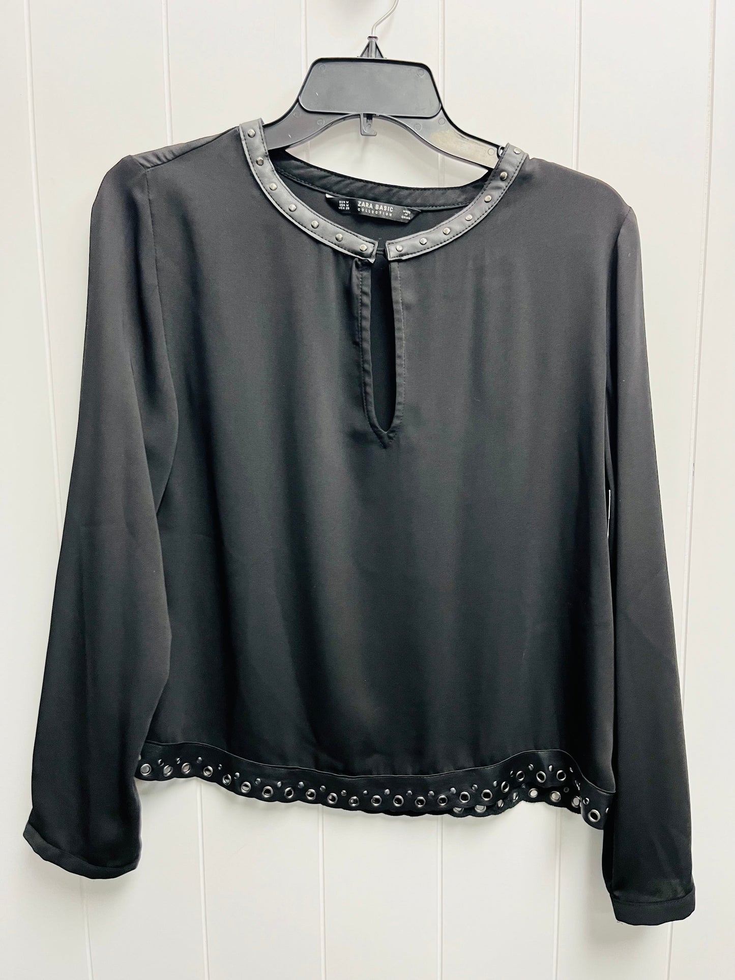 Top Long Sleeve By Zara Basic  Size: M